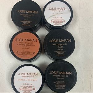 Josie maran whipped argan oil scrub butter body butter individual sale jar nwt